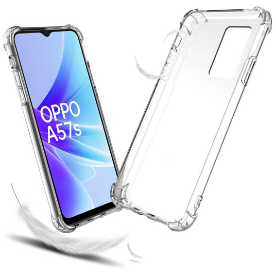 Caz subțire pentru Oppo A57s, Slim, transparentă