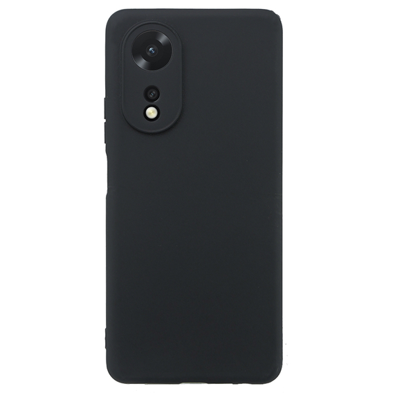 Caz subțire pentru Oppo A58 4G, Slim, negru