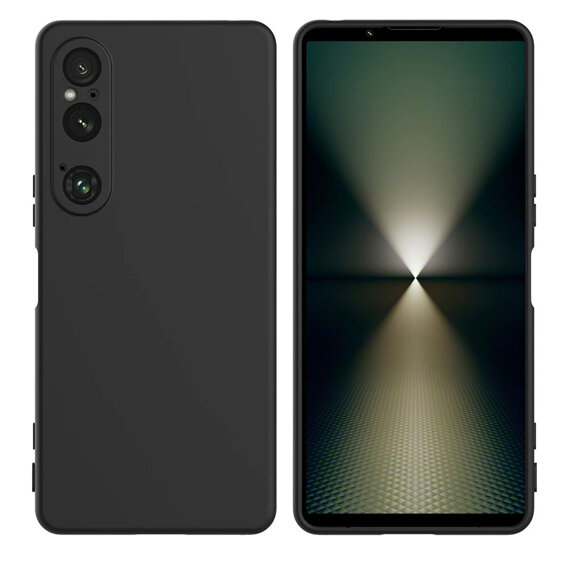 Caz subțire pentru Sony Xperia 1 VI, Slim, negru