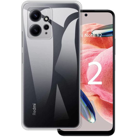 Caz subțire pentru Xiaomi Redmi Note 12 4G, Slim, transparentă