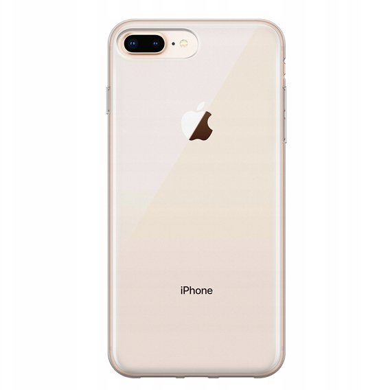 Caz subțire pentru iPhone 8 Plus/7 Plus, Slim, transparentă