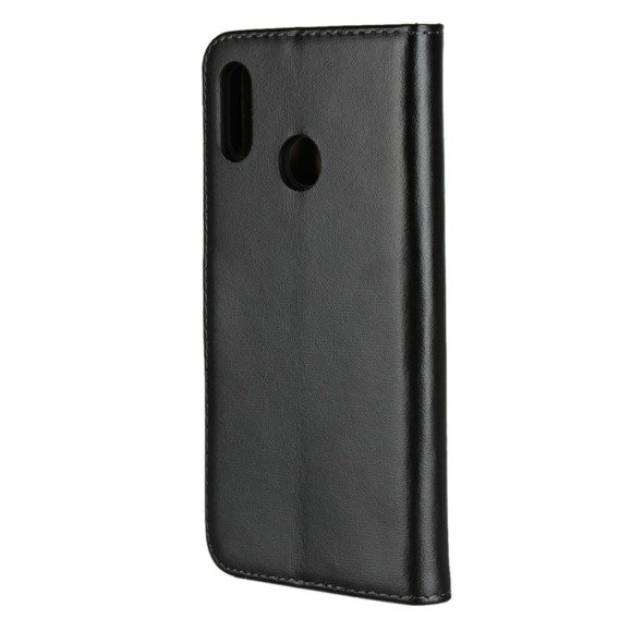 Cu clapetă pentru Huawei P20 Lite, Split Leather Wallet, negru