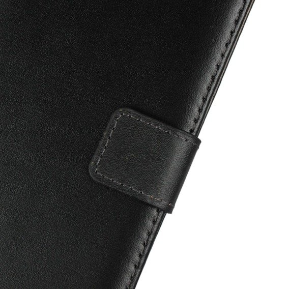 Cu clapetă pentru Huawei P20 Lite, Split Leather Wallet, negru