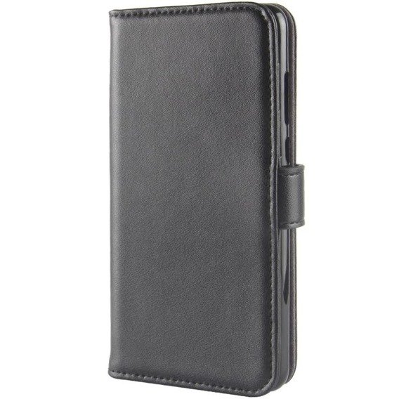 Cu clapetă pentru Huawei P20 Pro, Split Leather Wallet, negru