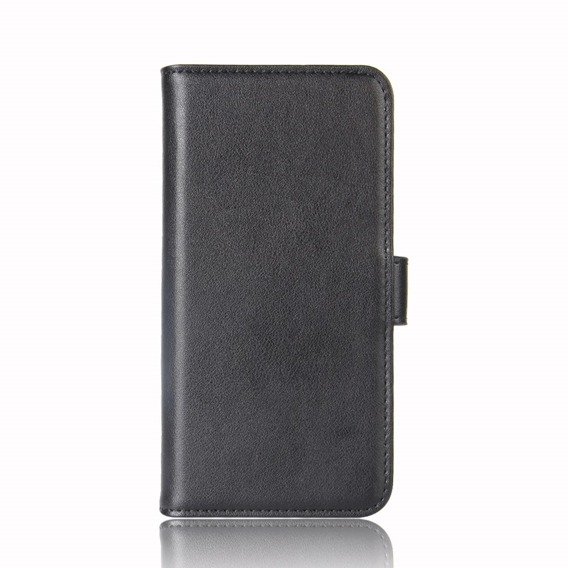 Cu clapetă pentru Huawei P20 Pro, Split Leather Wallet, negru