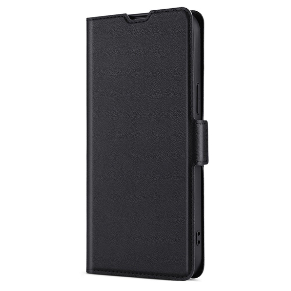 Cu clapetă pentru Motorola Edge 30 Neo 5G, Wallet Thin Magnet, negru