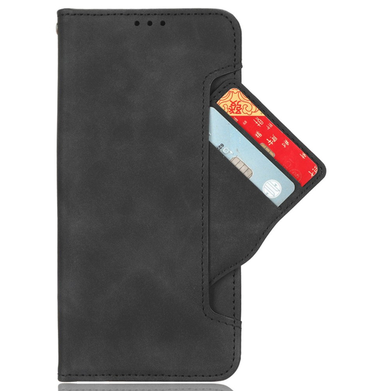 Cu clapetă pentru Sony Xperia 1 VI, Card Slot, negru