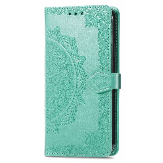 Cu clapetă pentru Xiaomi 12T / 12T Pro, Mandala, verde