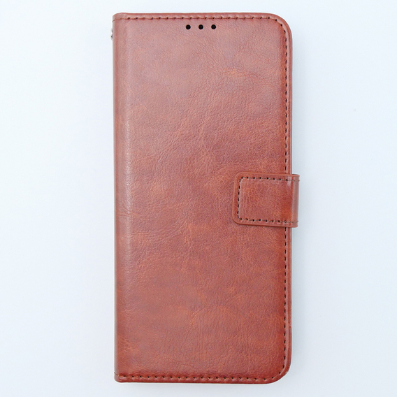 Cu clapetă pentru Xiaomi 13T / 13T Pro, Crazy Horse Wallet, maro