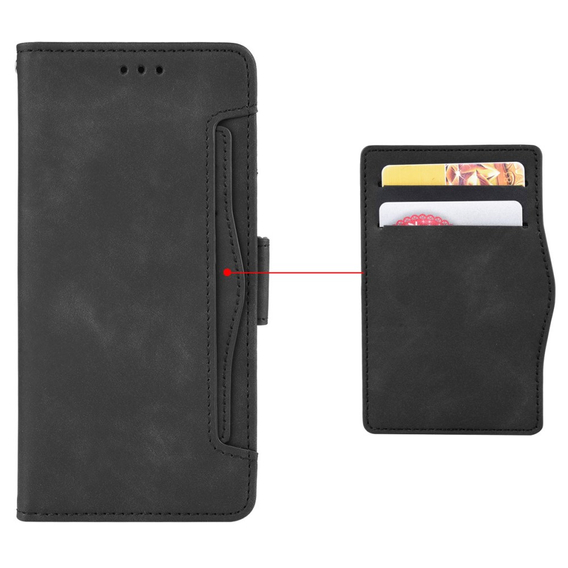 Cu clapetă pentru Xiaomi 14 Ultra, Card Slot, negru