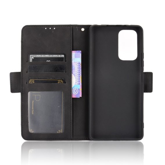 Cu clapetă pentru Xiaomi Redmi Note 10 Pro, Card Slot, negru