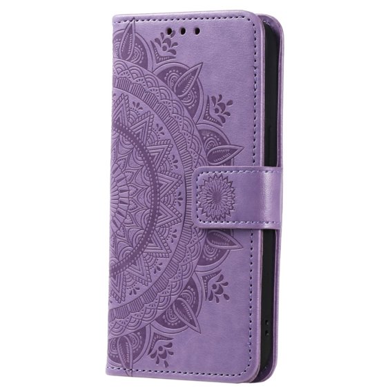 Cu clapetă pentru Xiaomi Redmi Note 12 4G, Mandala, violet