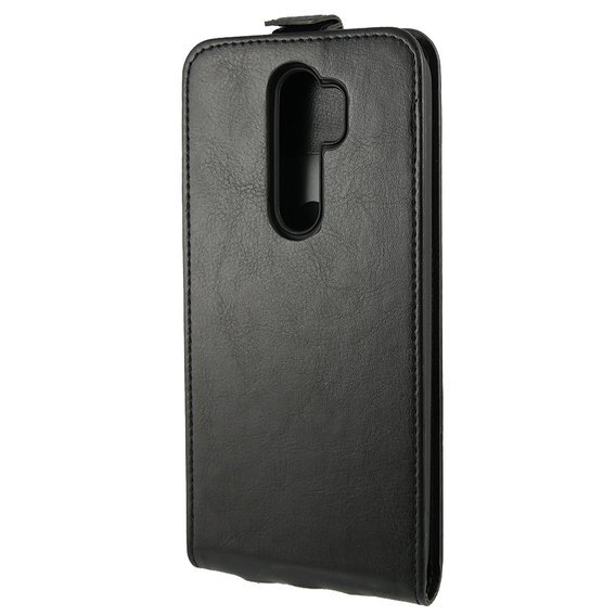 Cu clapetă pentru Xiaomi Redmi Note 8 Pro, Flip, negru