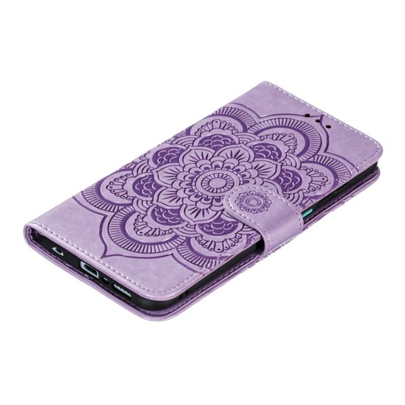 Cu clapetă pentru Xiaomi Redmi Note 9s/ 9 Pro, Mandala Flower, violet