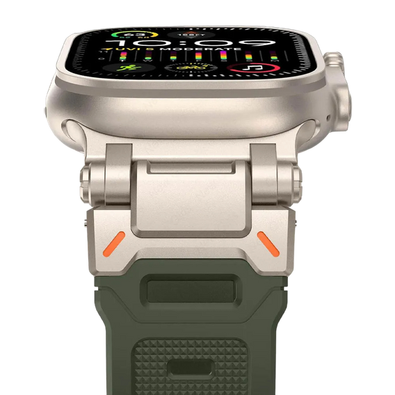 Curea ERBORD ProTech pentru Apple Watch 1/2/3/4/4/5/6/6/7/8/9/SE/Ultra/Ultra 2 42/44/45/49MM, verde