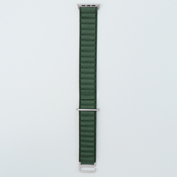 Curea din nailon pentru Apple Watch 1/2/3/4/4/5/6/6/7/8/SE/ULTRA 42/44/45/49mm, verde