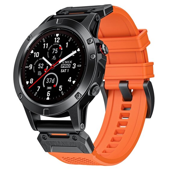 Curea din silicon QuickFit pentru Garmin Fenix 22mm