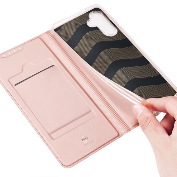 Dux Ducis Huse pentru Samsung Galaxy A34 5G, Skinpro, roz rose gold