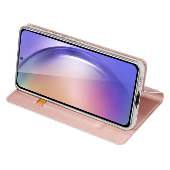 Dux Ducis Huse pentru Samsung Galaxy A55 5G, Skinpro, roz rose gold