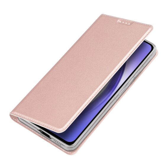 Dux Ducis Huse pentru Samsung Galaxy A55 5G, Skinpro, roz rose gold