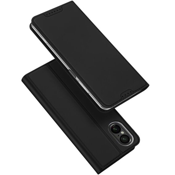 Dux Ducis Huse pentru Sony Xperia 5 V, Skinpro, negru