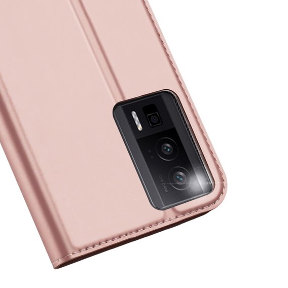 Dux Ducis Huse pentru Xiaomi Poco F5 Pro, Skinpro, roz rose gold