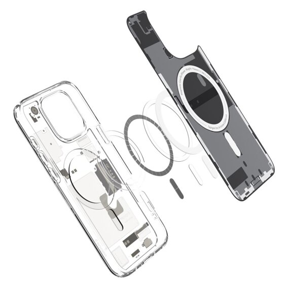 Etui Spigen do Samsung Galaxy S23 Ultra, Ultra Hybrid, przezroczyste