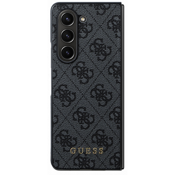 GUESS Huse pentru Samsung Galaxy Z Fold 5, 4G Charms Collection Hardcase, gri