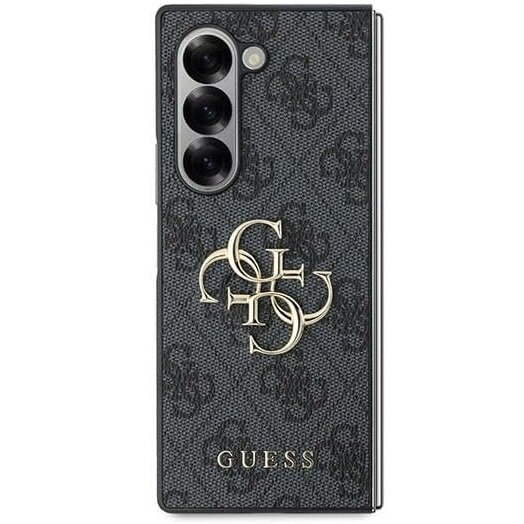 GUESS Huse pentru Samsung Galaxy Z Fold6, 4G Big Metal Logo, negru