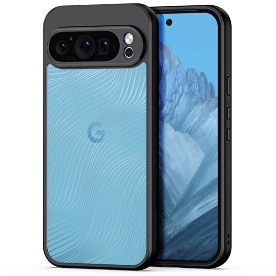 Husa DuxDucis pentru Google Pixel 9 Pro XL, Aimo case, transparent / negru