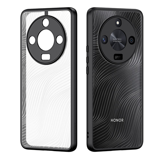 Husa DuxDucis pentru Honor Magic 6 Lite 5G, Aimo case, transparent / negru