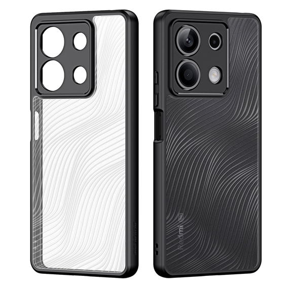 Husa DuxDucis pentru Xiaomi Redmi Note 13 5G, Aimo case, transparent / negru