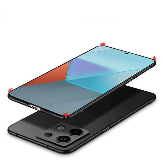 Husă MOFI pentru Xiaomi Redmi Note 13 Pro 5G, subțire, negru