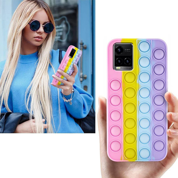 Husă Push Bubble Pop It pentru Vivo Y21/Y21s/Y33s