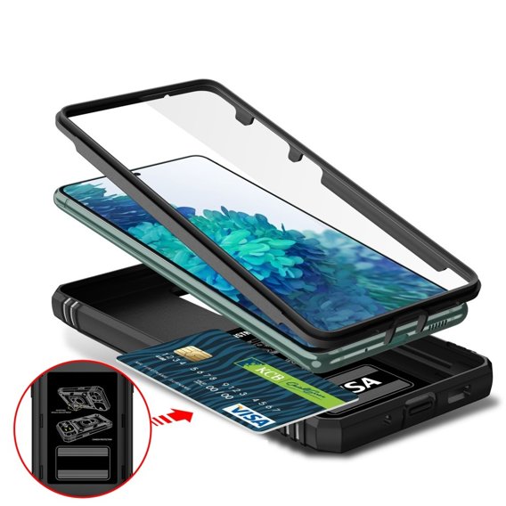 Husă blindată pentru Samsung Galaxy S20 FE, CamShield Slide, negru