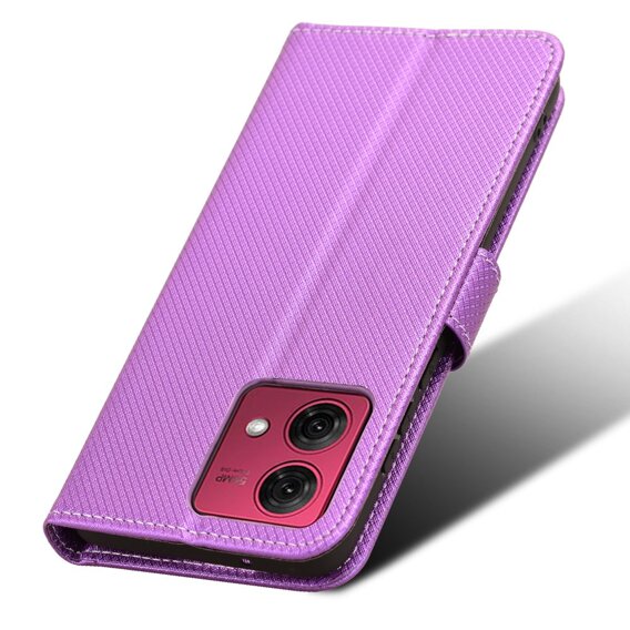 Husă flip pentru Motorola Moto G84 5G, Smart Magnet, violet