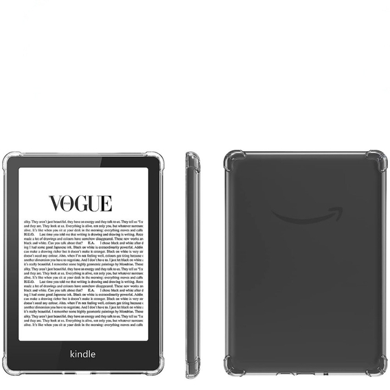 Husă pentru Amazon Kindle Paperwhite V / 5 2021, silicon, transparentă