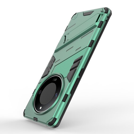 Husa pentru Honor Magic 6 Lite 5G, Military kickstand, verde