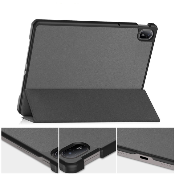 Husă pentru Huawei MatePad SE 11 2024, Smartcase, gri