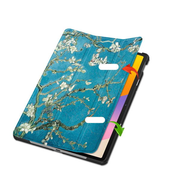 Husă pentru Huawei MatePad SE 11 2024, Smartcase, sakura