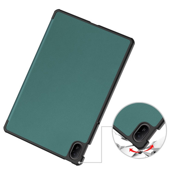 Husă pentru Huawei MatePad SE 11 2024, Smartcase, verde