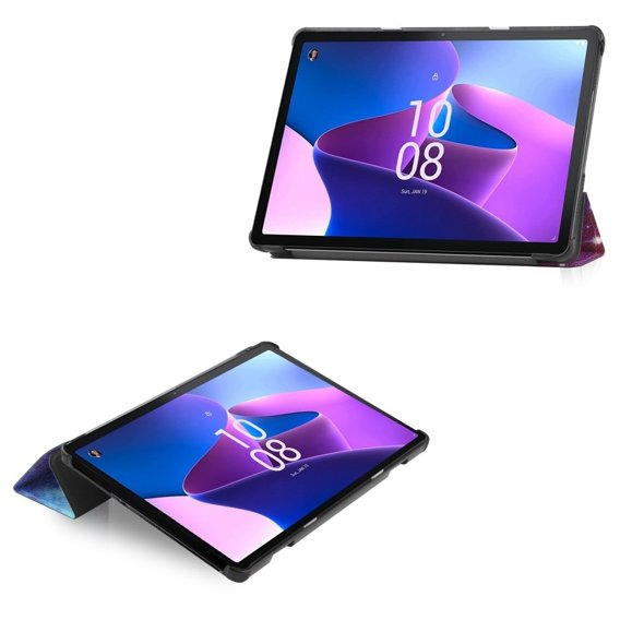 Husă pentru Lenovo Tab M10 10.1 Gen 3 TB-328FU/TB-328XU, Smartcase, galaxy