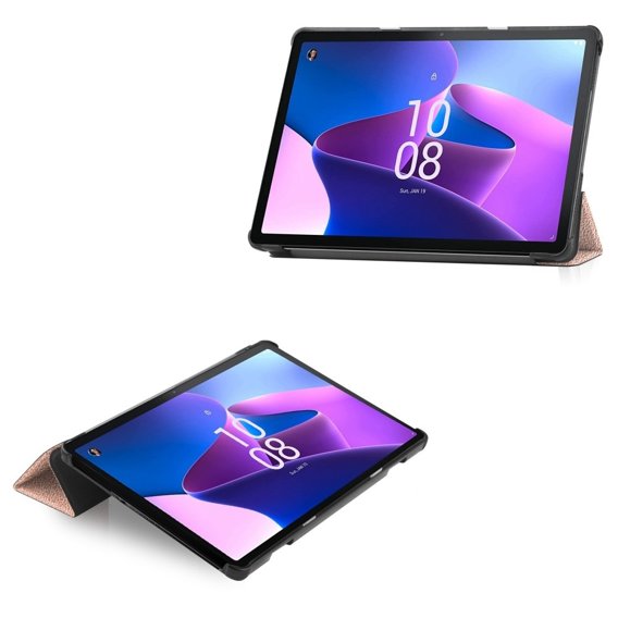 Husă pentru Lenovo Tab M10 10.1 Gen 3 TB-328FU/TB-328XU, Smartcase, roz rose gold