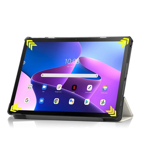 Husă pentru Lenovo Tab M10 Plus 10.6 Gen 3 TB-125F TB-128F, Smartcase, sleeping cat