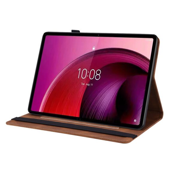 Husă pentru Lenovo Tab M11, Butterfly, maro