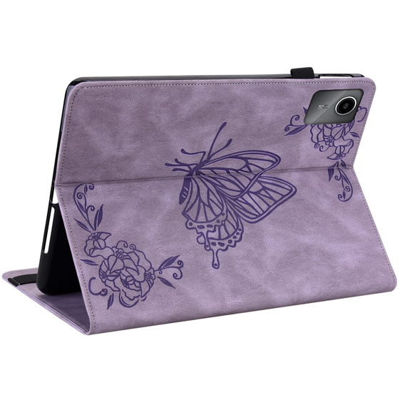 Husă pentru Lenovo Tab M11, Butterfly, violet