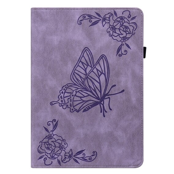 Husă pentru Lenovo Tab M11, Butterfly, violet