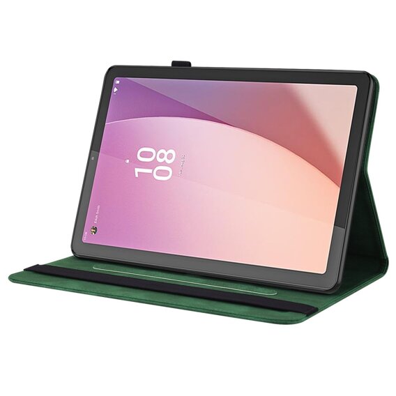 Husă pentru Lenovo Tab M9, Butterfly, verde