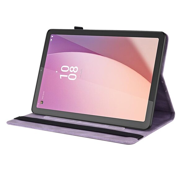 Husă pentru Lenovo Tab M9, Butterfly, violet