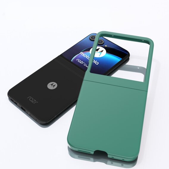 Husă pentru Motorola Razr 50 5G, PC Case, verde